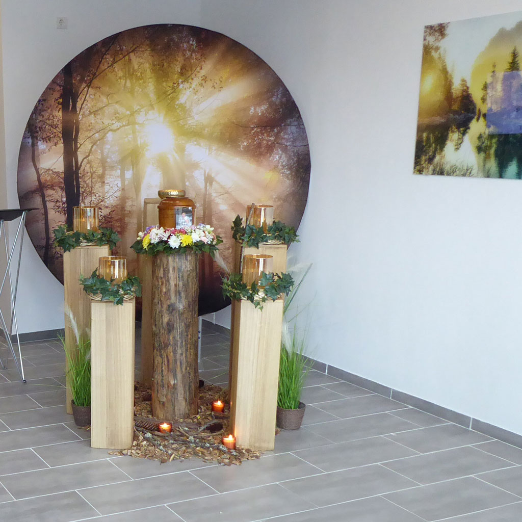 Feierliche Ascheübergabe